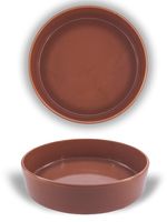 Тарелка керамическая "Stackable" (210 мм; коричневый)