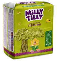 Пелёнки одноразовые детские "Milly Tilly" (30 шт.; 600х600 мм)