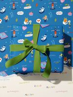 Бумага упаковочная "Sims" (67х100 см)