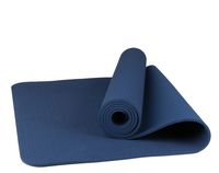 Коврик для йоги (183х61x0,6 см; синий)