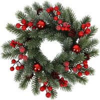 Венок новогодний "Зимняя сказка" (30 см)