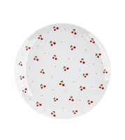 Тарелка плоская керамическая "Вишня" (200 мм)