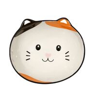 Тарелка глубокая керамическая "Котик" (300 мм)