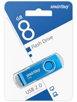 USB Flash Drive 8Gb Smartbuy Twist Blue