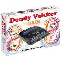 Игровая приставка Dendy Vakker (300 игр; световой пистолет)