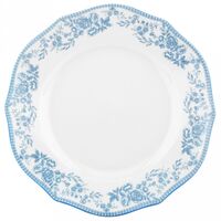 Тарелка мелкая фарфоровая "Утренняя лазурь" (267х30 мм)
