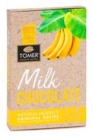 Шоколад молочный "Tomer. С бананом" (90 г)