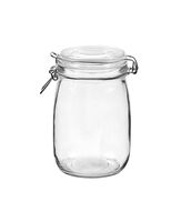 Банка стеклянная "С бугельным замком" (1 л)