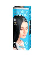 Гель-краска для волос "Цветель" тон: 111, чёрный