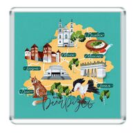 Магнит на холодильник "Беларусь"