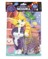 Алмазная вышивка-мозаика "Кристальная мозаика. Котики"