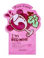 Тканевая маска для лица "I'm Real. Red Wine" (21 мл)