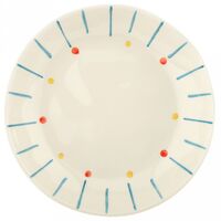 Тарелка глубокая фарфоровая "Карусель" (550 мл)