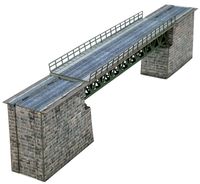 Сборная модель из картона "Железнодорожный мост" (масштаб: 1/87)
