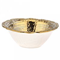 Салатник фарфоровый "Золото" (380 мл)