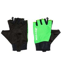 Перчатки велосипедные "SCG 46-0479" (M; черно-зеленые)