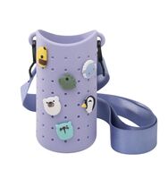 Силиконовый чехол для бутылочки (голубой)