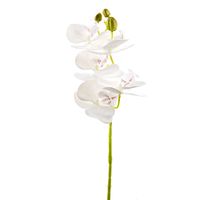 Цветок искусственный "Орхидея белая" (700 мм)