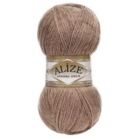 Пряжа "Angora Gold №991" (100 г; 550 м; мокка, тёплый каштан)