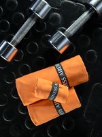Полотенце из микрофибры "Fitness" (65x90 см; оранжевое)