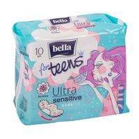 Гигиенические прокладки "Bella for teens Ultra Sensitive" (10 шт.)