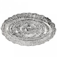 Блюдо фарфоровое "Платина" (310х189х26 мм)