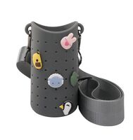 Силиконовый чехол для бутылочки (дымчатый)