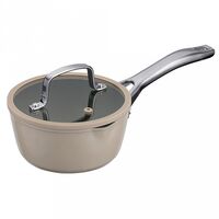 Ковш алюминиевый с крышкой 1,3 л "Linea Taup"