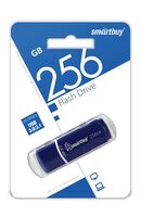 USB Flash Drive 256GB SmartBuy Crown Blue (SB256GBCRW-B)