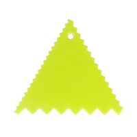 Скребок кондитерский "Треугольный" (95х82 мм)