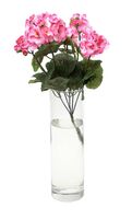 Цветок искусственный "Букет. Герань" (350 мм; розовый)