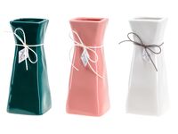 Ваза керамическая "Квадратный мешочек" (24 см)