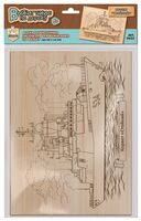 Набор для выжигания по дереву "Корвет Стойкий"