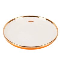 Тарелка фарфоровая "Royal line. Orange" (255 мм)