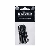 Шпильки для волос "Kaizer" (15 шт.; 80 мм; чёрный)