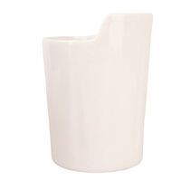 Подставка для кухонных принадлежностей "Naturel" (10х10х13 см; белый)