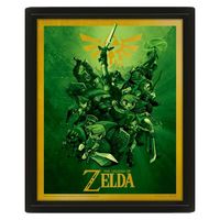 3D постер "The Legend Of Zelda (Link)"
