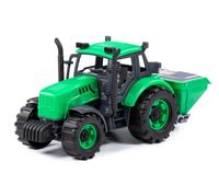 Машинка инерционная "Трактор сельскохозяйственный" (зелёный)