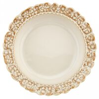 Тарелка глубокая фарфоровая "Янтарь" (500 мл)