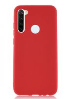 Чехол CASE Matte Xiaomi Redmi Note 8 (2019) / (2021) (красный)