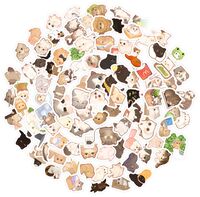 Набор виниловых наклеек "Kawaii Cute meme cat's"