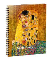 Скетчбук "Климт. Поцелуй" (А6)