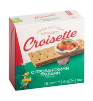 Хлебцы ржано-пшеничные "Круазетт. С прованскими травами" (200 г)