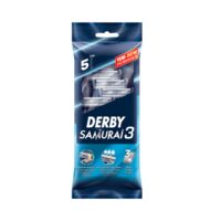 Станок для бритья одноразовый "Derby Samurai 3" (5 шт.)