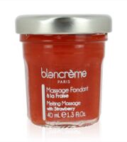 Тающий массажный гель для тела и лица "Melting Massage With Strawberry" (40 мл)