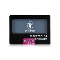 Тени для век "Expertcolor Eyeshadow Mono" тон: 102, тёмно-синий