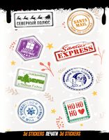 Набор 3D наклеек "Печати"