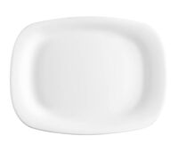 Тарелка подставочная стеклянная "Parma" (240х340 мм)