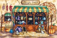Набор для вышивания "Магазин магии" (285х190 мм)