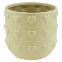 Кашпо "Мое сердце" (1,18 л; зеленый)